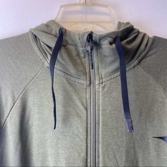 DIADORA sip up hoodie sweater green size large men’s - Picture 3 of 7